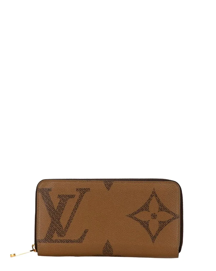 Monogram Giant Reverse Zippy Wallet (authentic Pre-Loved) by Louis Vuitton