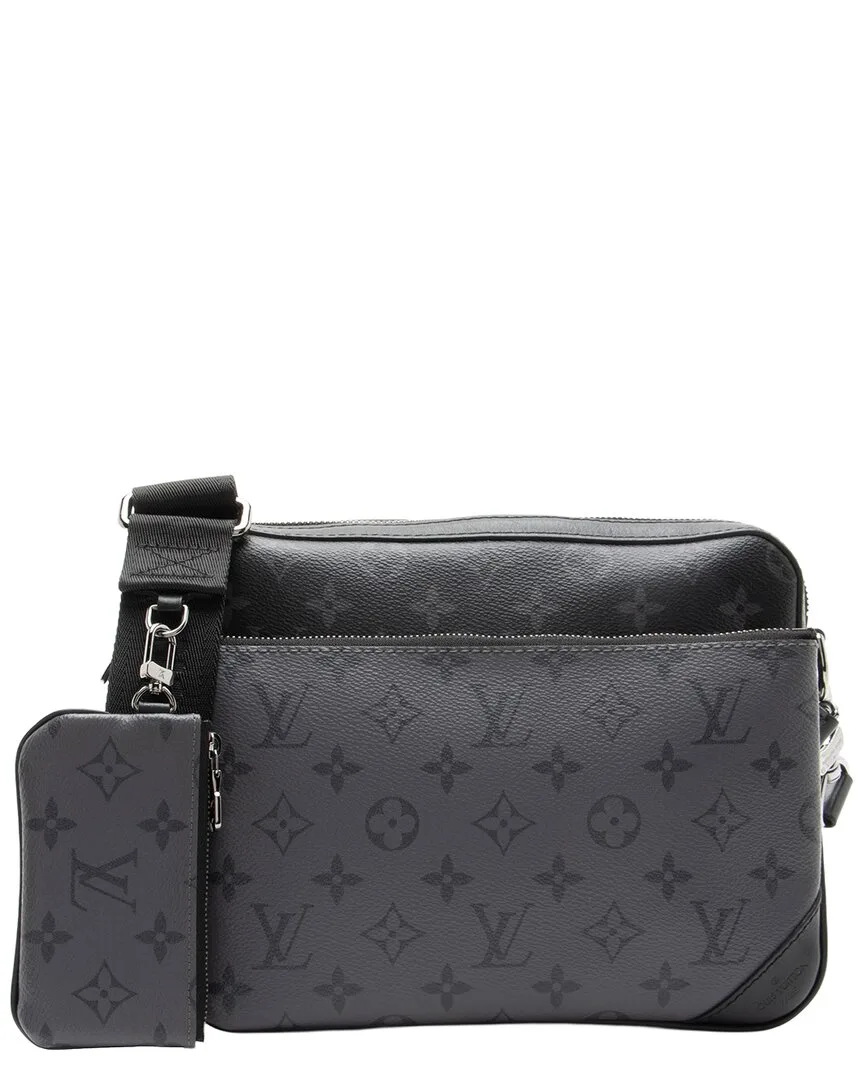 Coated Canvas, Leather & Nylon Trio Messenger (authentic Pre-Loved) by Louis Vuitton