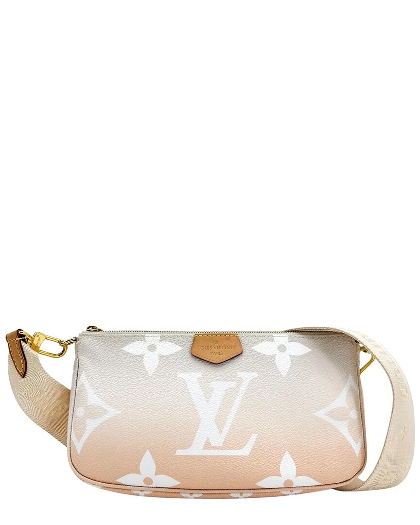 Coated/Waterproof Canvas by the Full Multi Pochette Accessoires R (authentic Pre-Loved) by Louis Vuitton