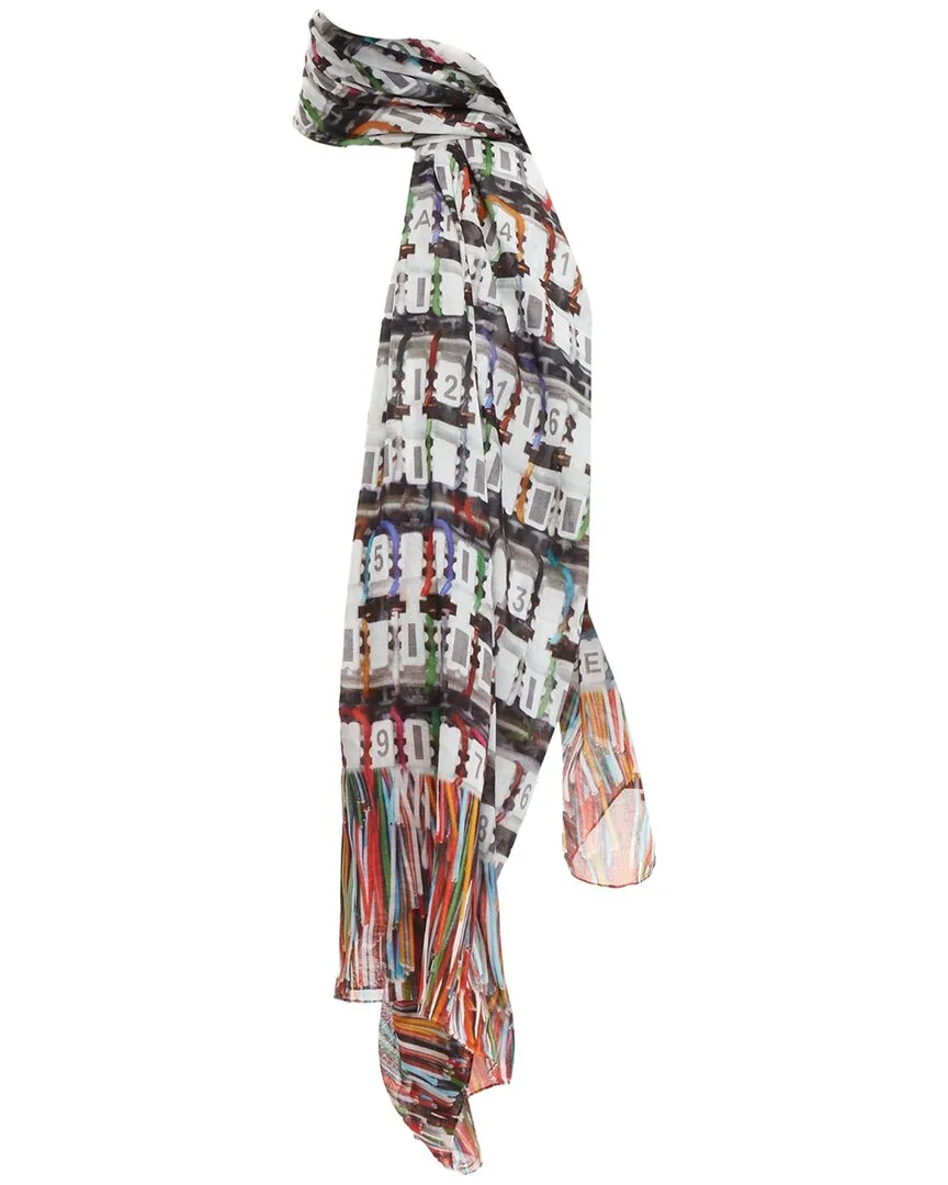 Logo Data Center Scarf (authentic Pre-Loved) by CHANEL