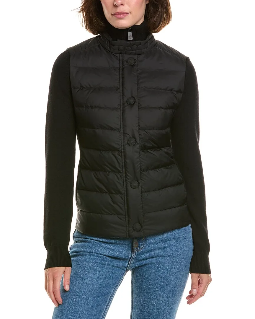 Puffer Wool-Blend Jacket