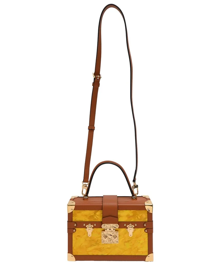 Camel Pearl Petite Malle V (authentic Pre-Loved) by Louis Vuitton