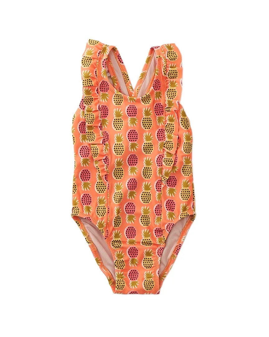 One-Piece Ruffle Swimsuit by Tea Collection