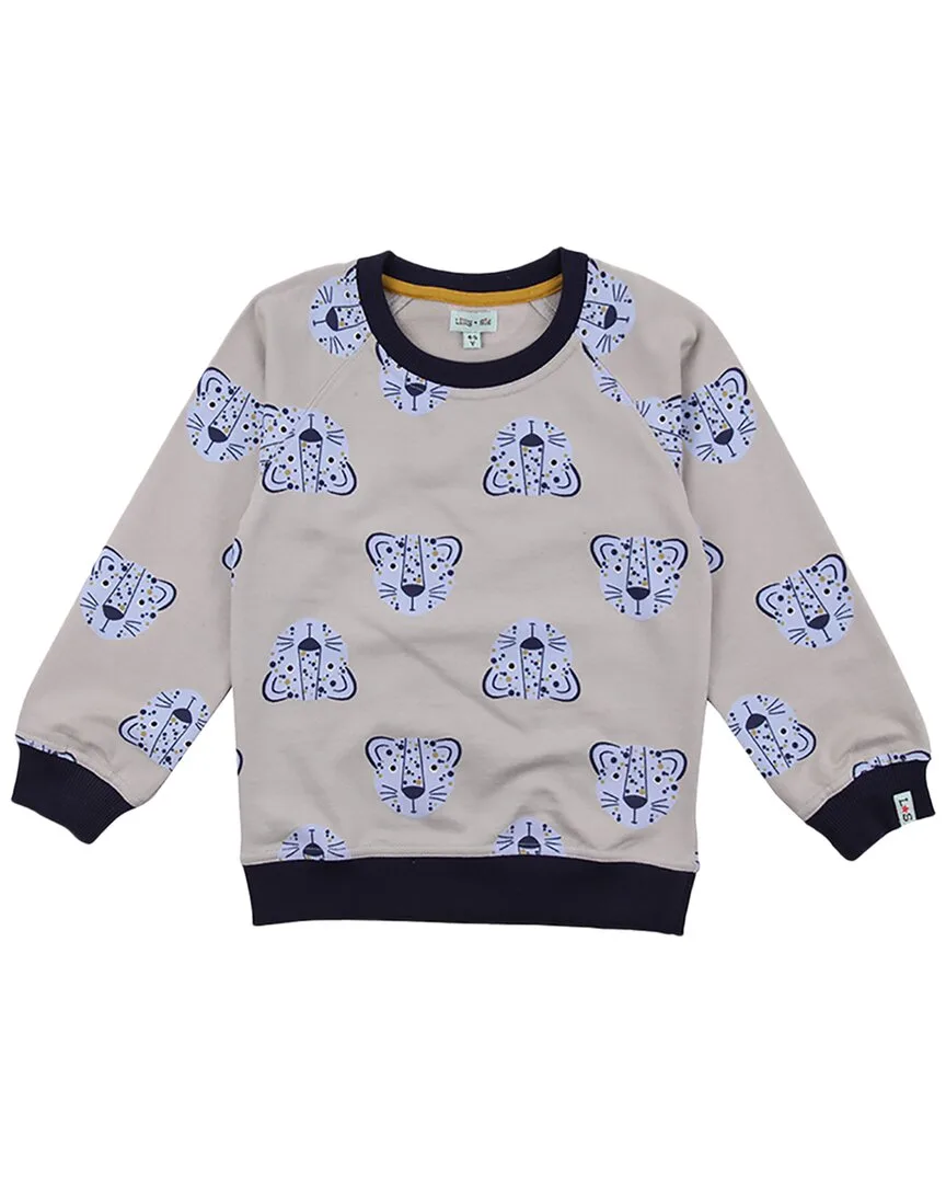 Lenny Leopard Sweatshirt by Lilly and Sid