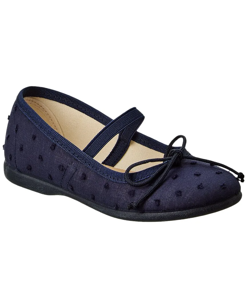 Swiss Dot Ballet Flat by Childrenchic