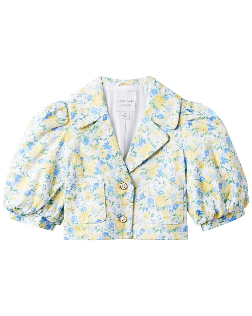The Sunny Garden Cropped Jacket by Janie and Jack