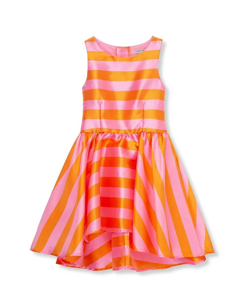 High Low Stripe Dress by Habitual