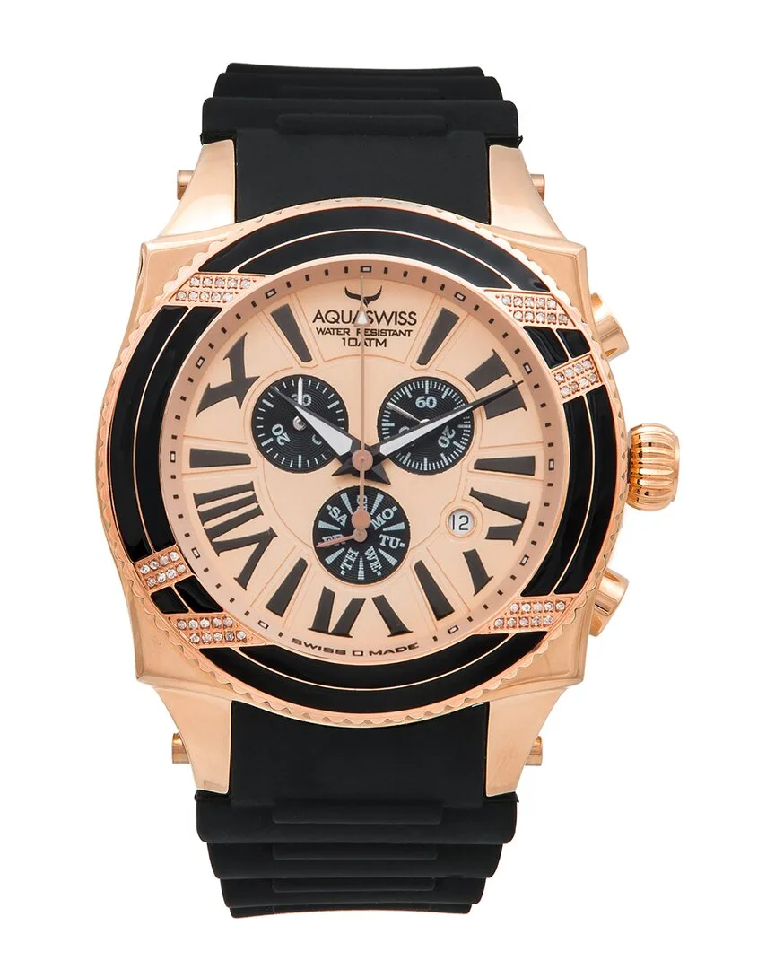 Swissport Xg Diamond Watch by Aquaswiss