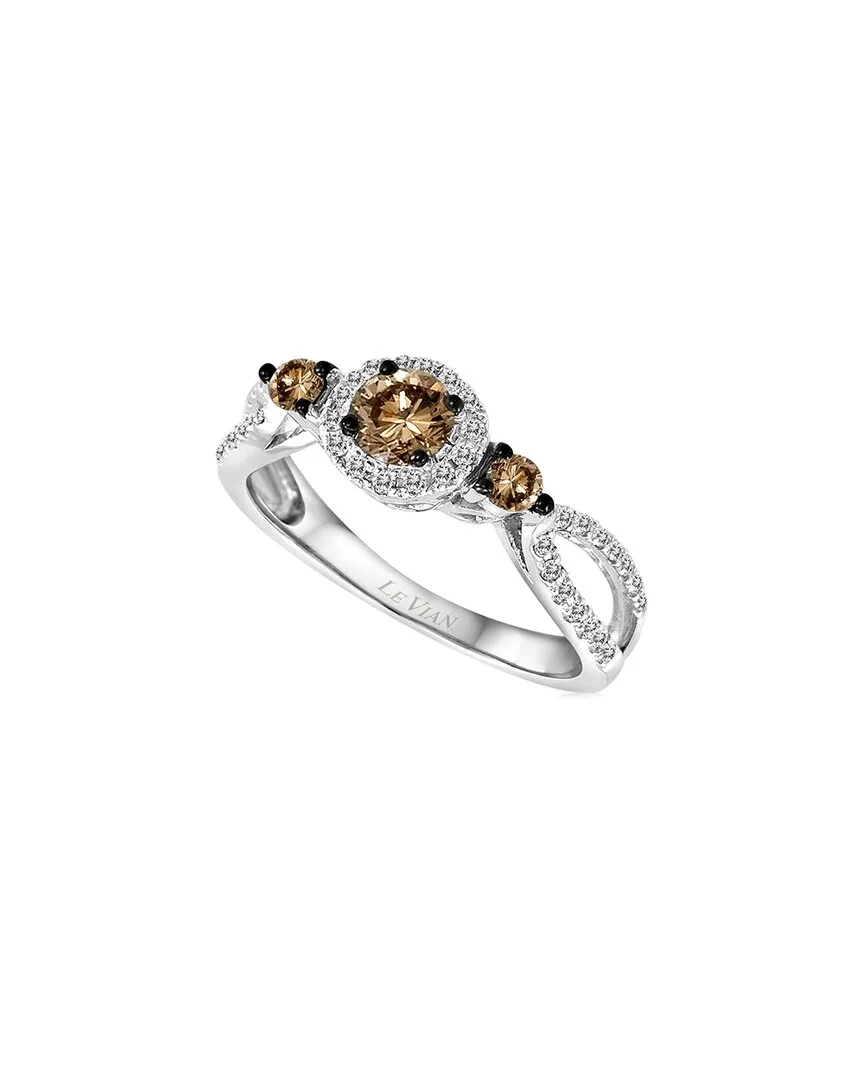 Chocolate Diamonds 14K 0.70 ct. tw. Diamond Ring by Le Vian