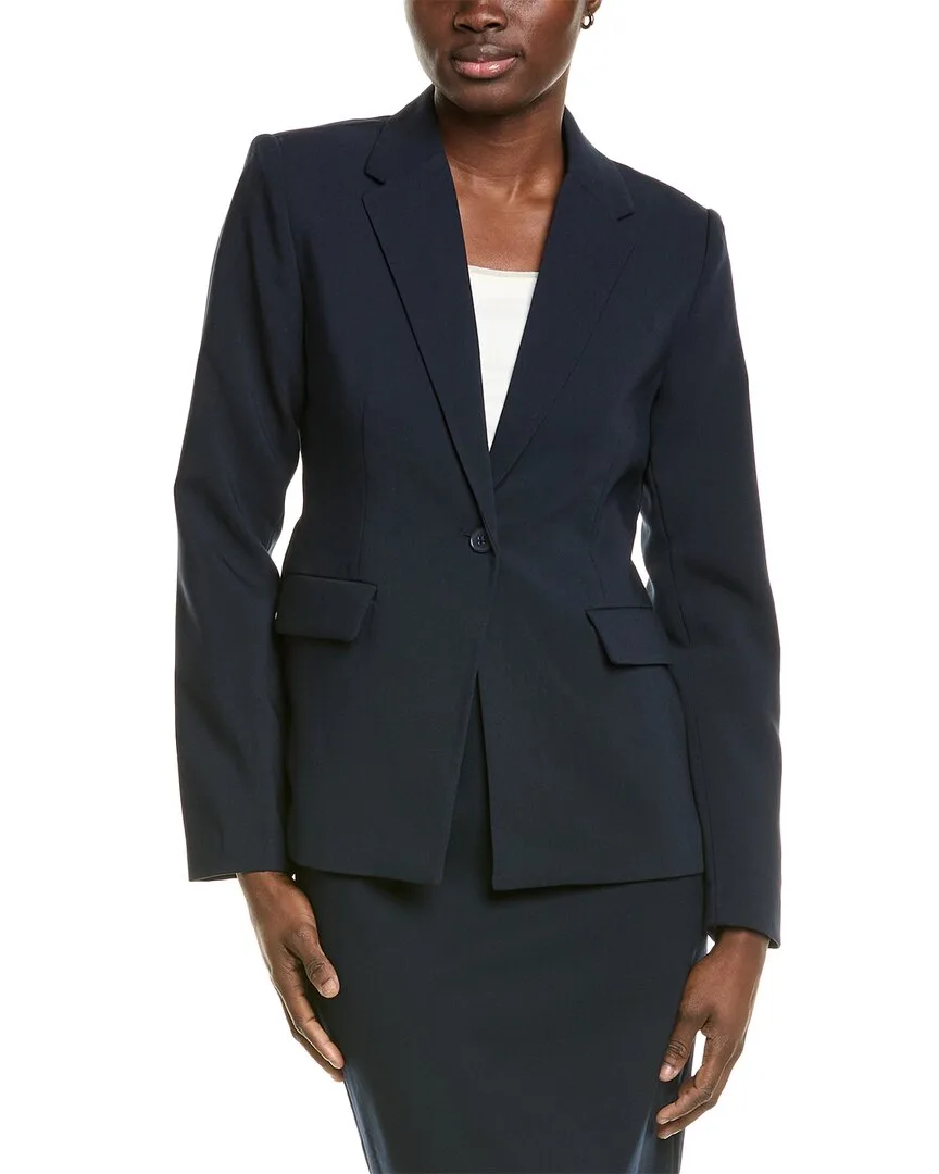 T Tahari One-Button Blazer by Tahari