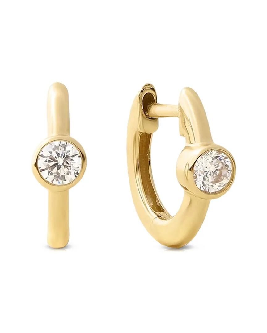 Solitaire 0.28 ct. tw. Lab-Grown Diamond 14K Earrings