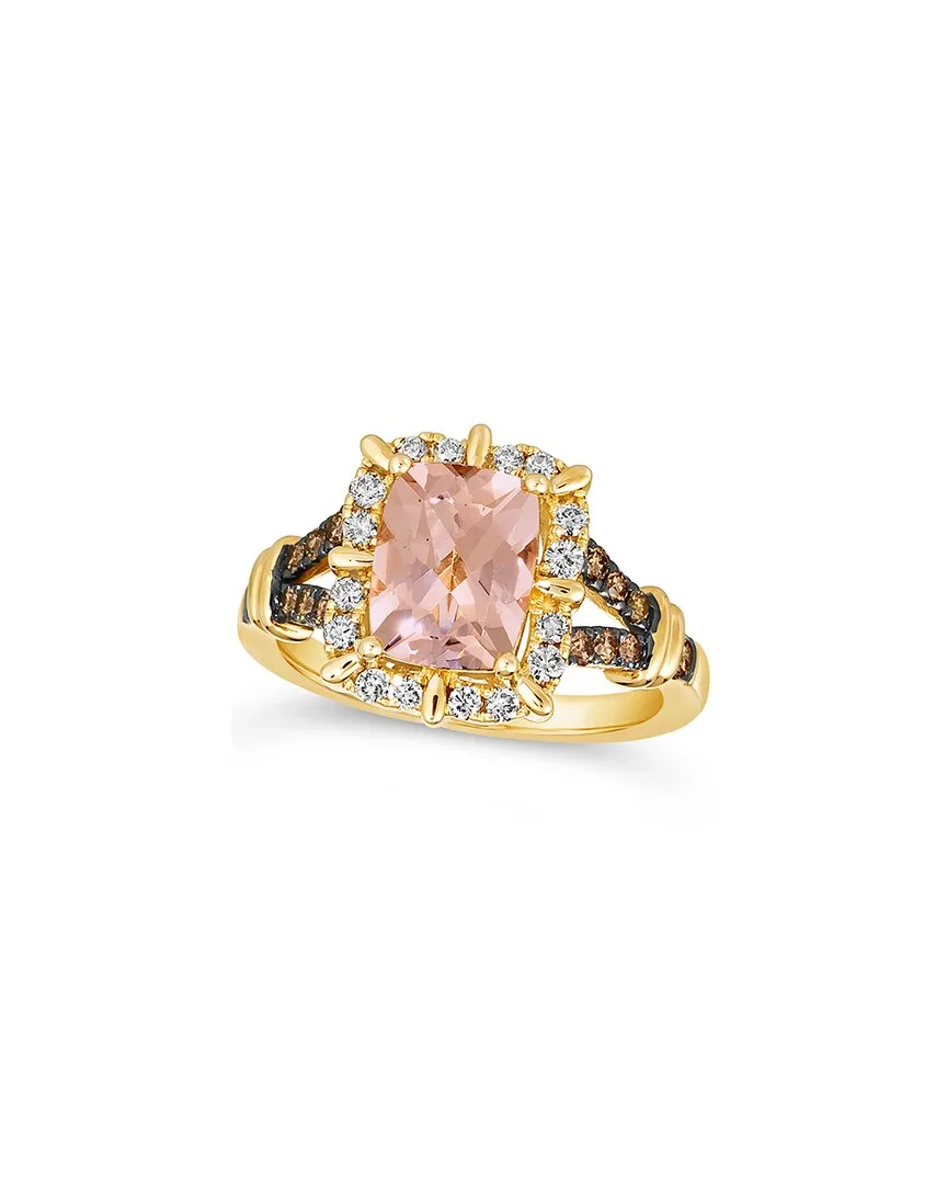 Le Vian 14K 2.01 ct. tw. Diamond & Morganite Cocktail Ring by Le Vian