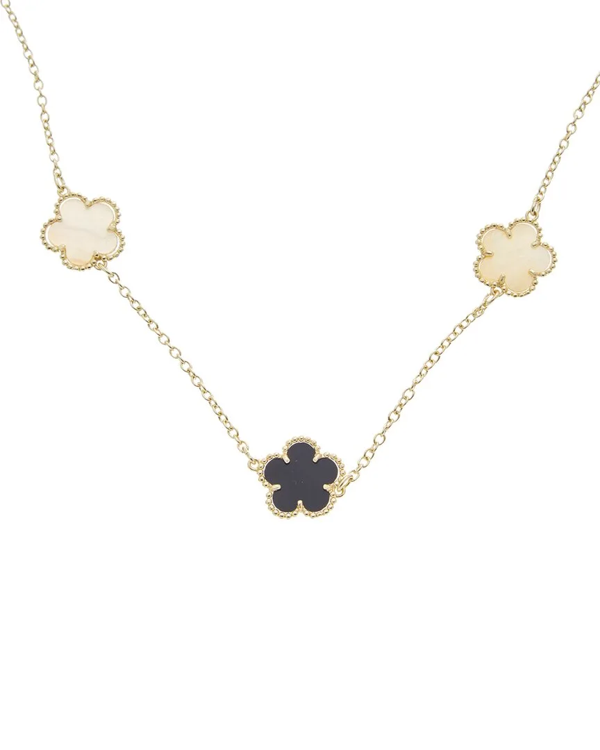 Plated Pearl Necklace by Juvell