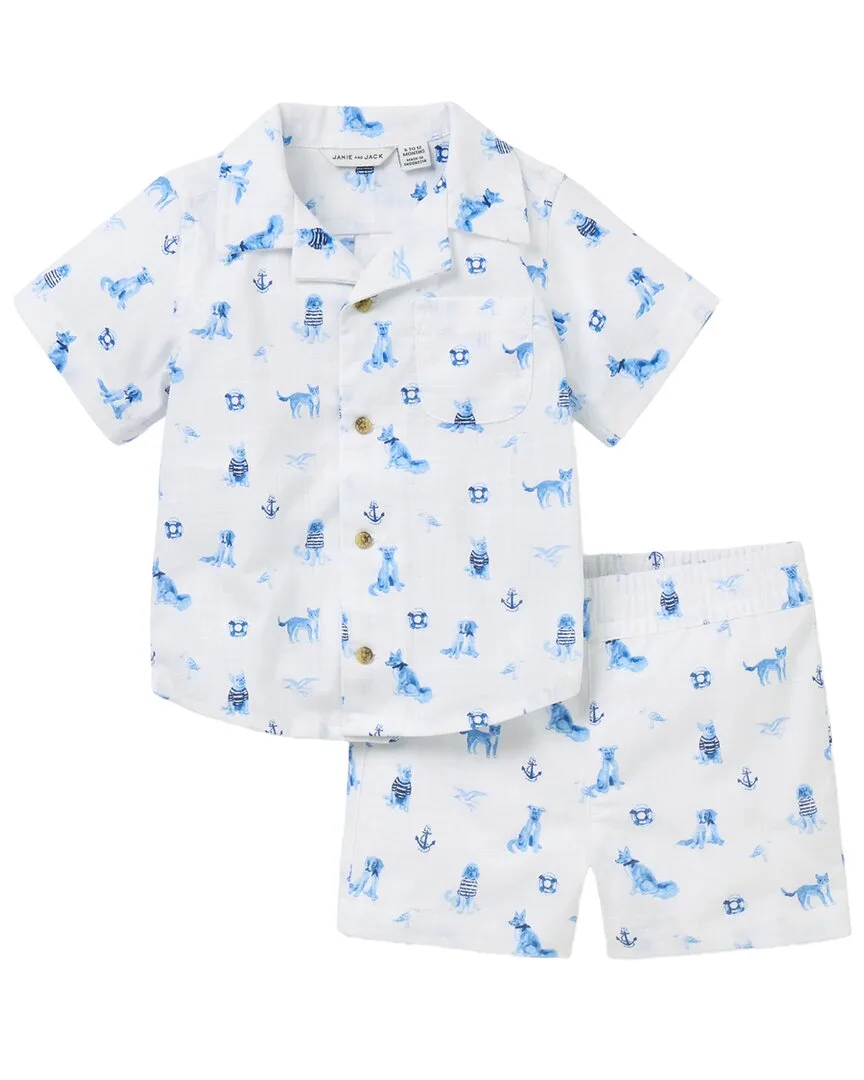 The Cabana Matching Set by Janie and Jack