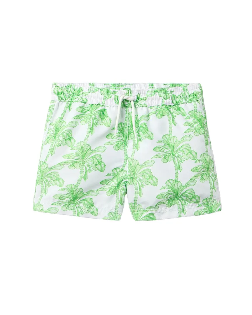 Recycled Palm Tree Swim Trunk by Janie and Jack