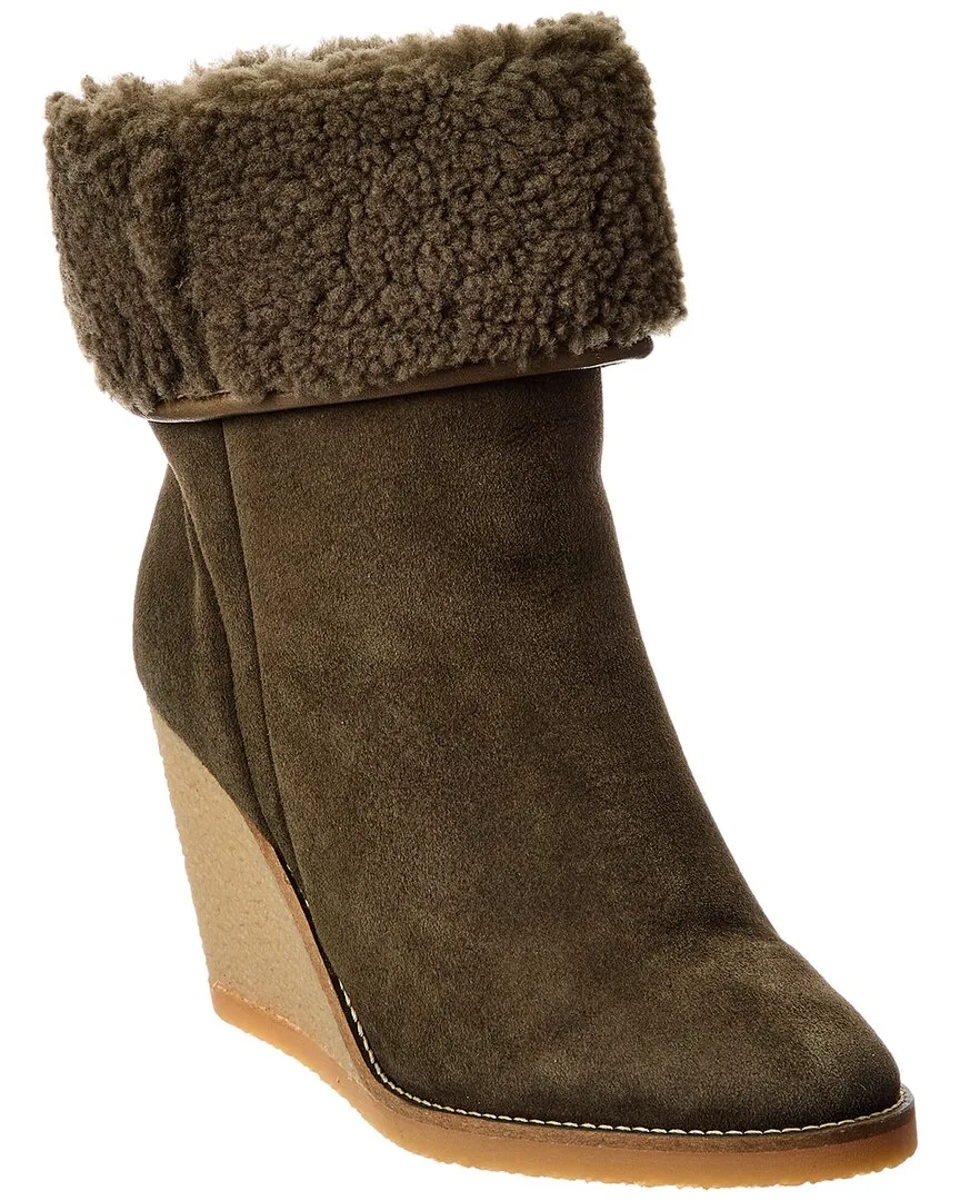 Totam Suede & Shearling Boot by Isabel Marant