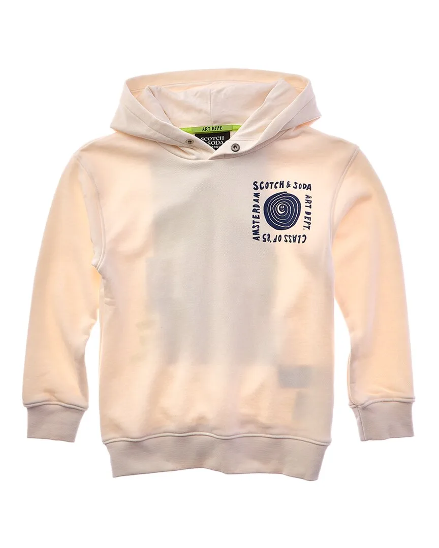 Relaxed-Fit Artwork Hoodie by Scotch & Soda