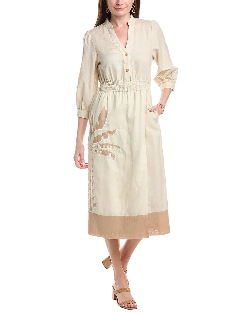 Palermo Linen-Blend Dress by J.McLaughlin