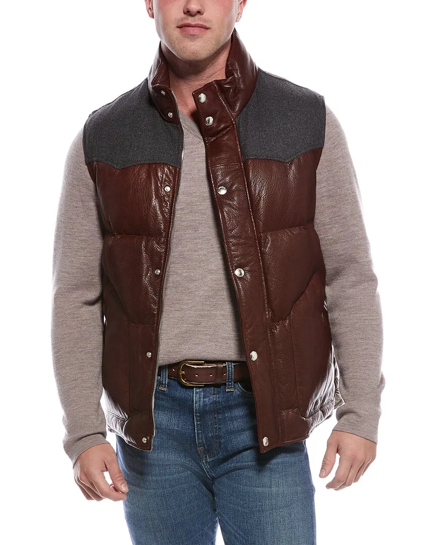 Leather Vest by Brunello Cucinelli