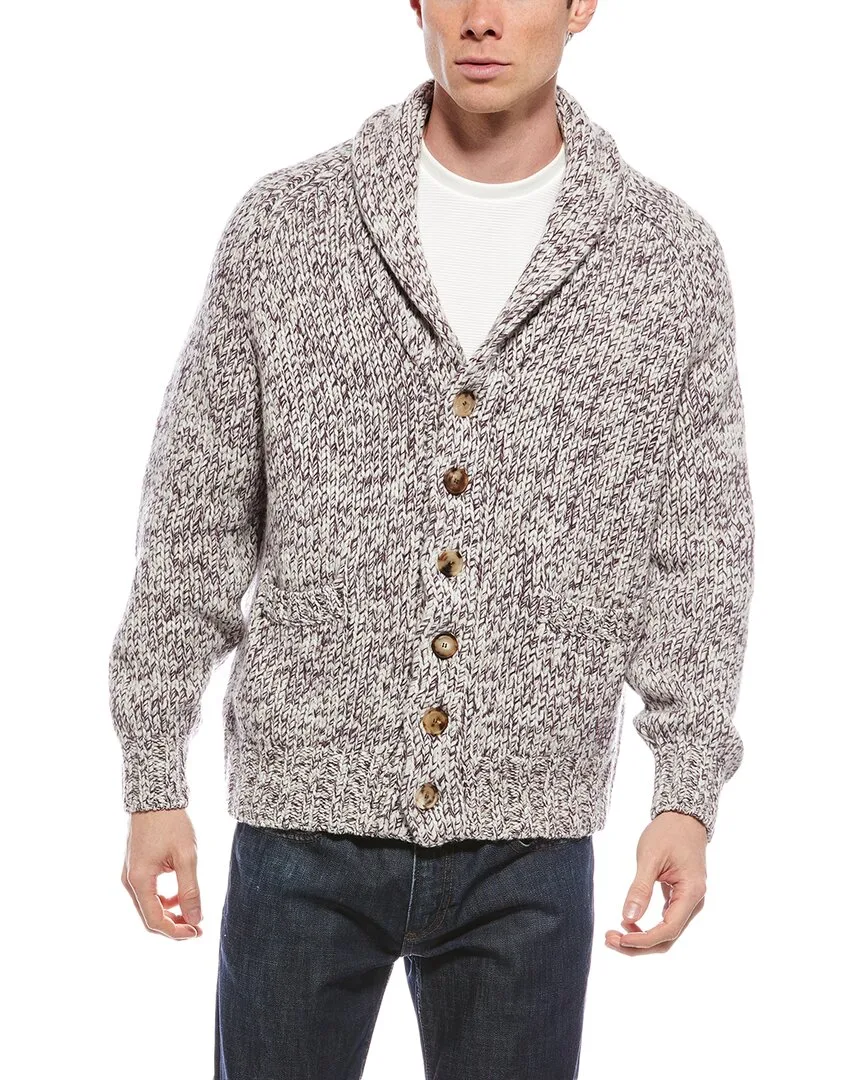 Wool, Cashmere, & Silk-Blend Cardigan by Brunello Cucinelli