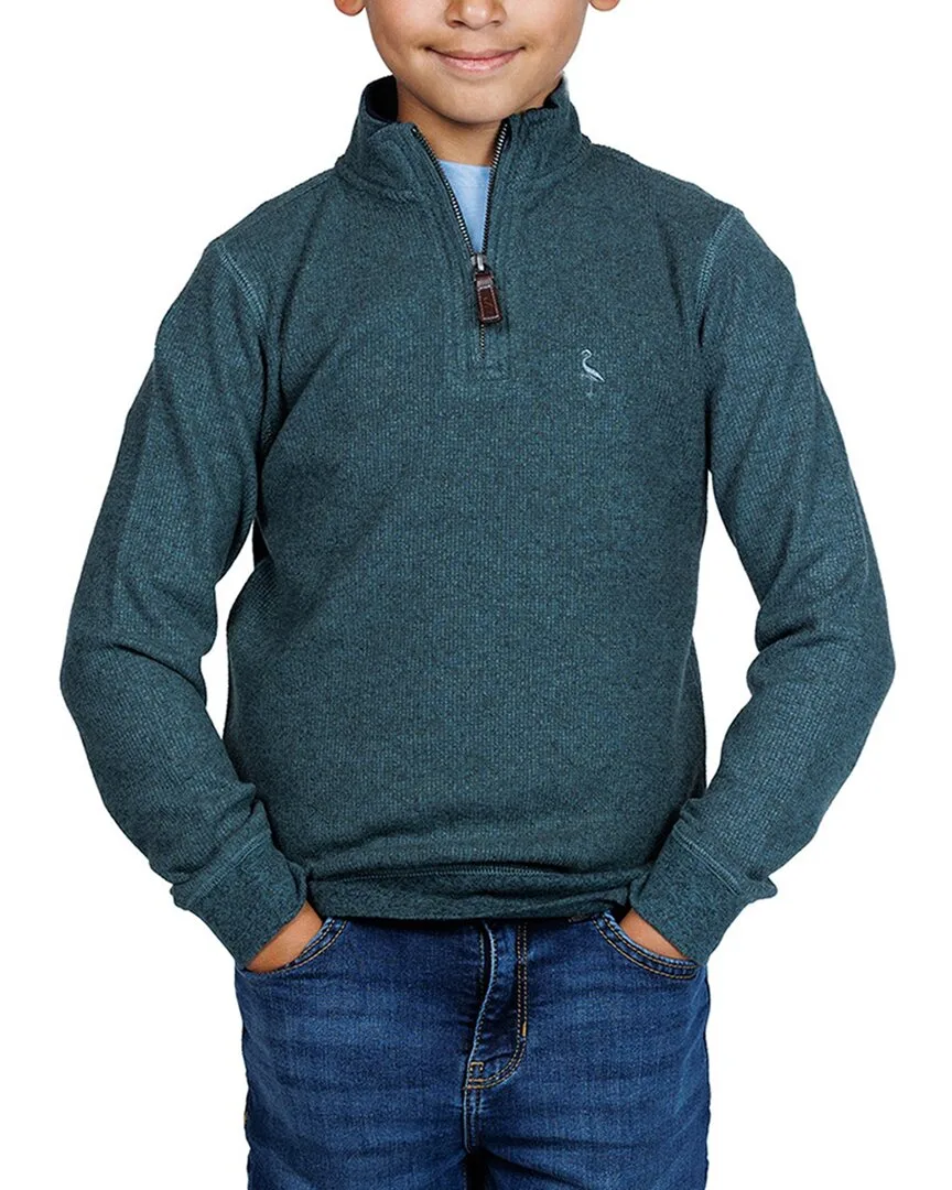 Cozy Knit 1/4-Zip Pullover by Tailorbyrd
