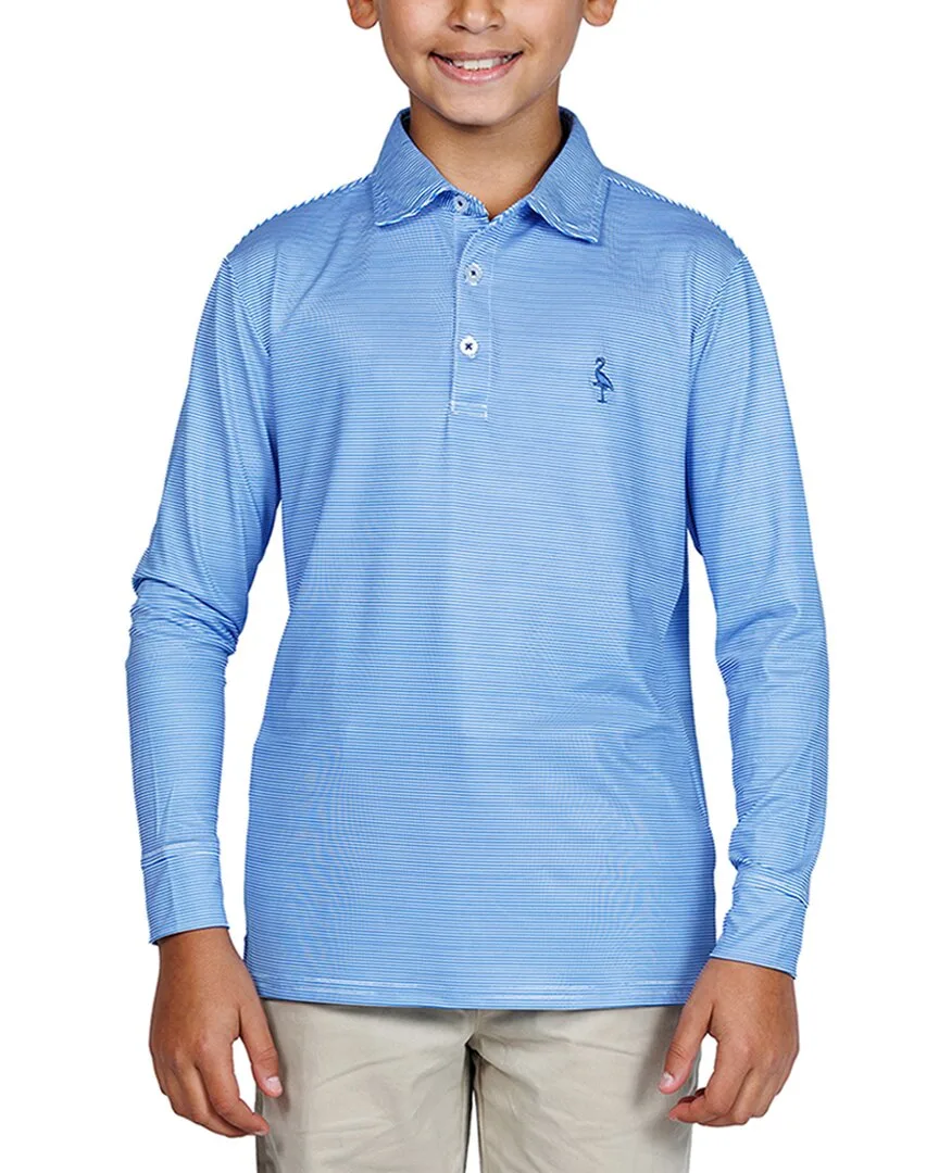 Stripes Performance Polo Shirt by Tailorbyrd