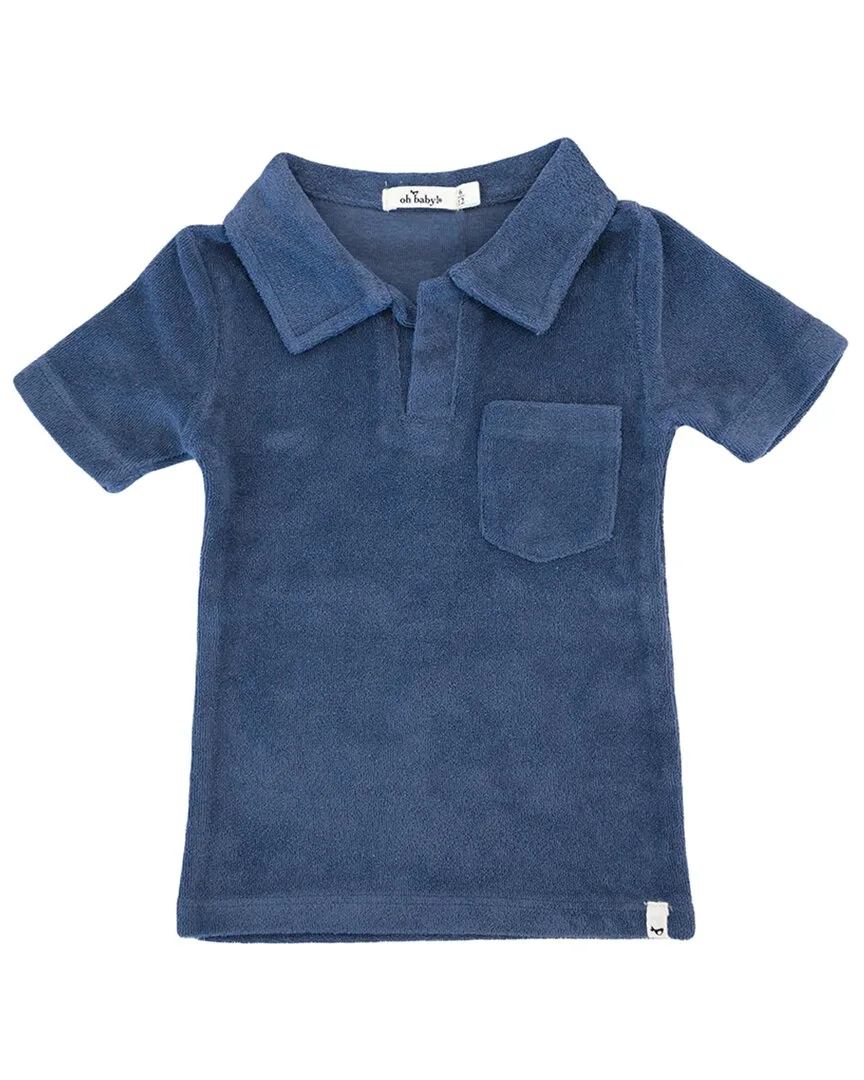 Terry Polo Shirt by Oh Baby