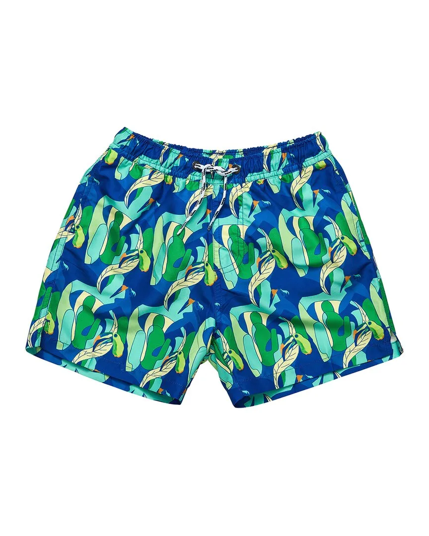 Toucan Jungle Sustainable Swim Short by Snapper Rock