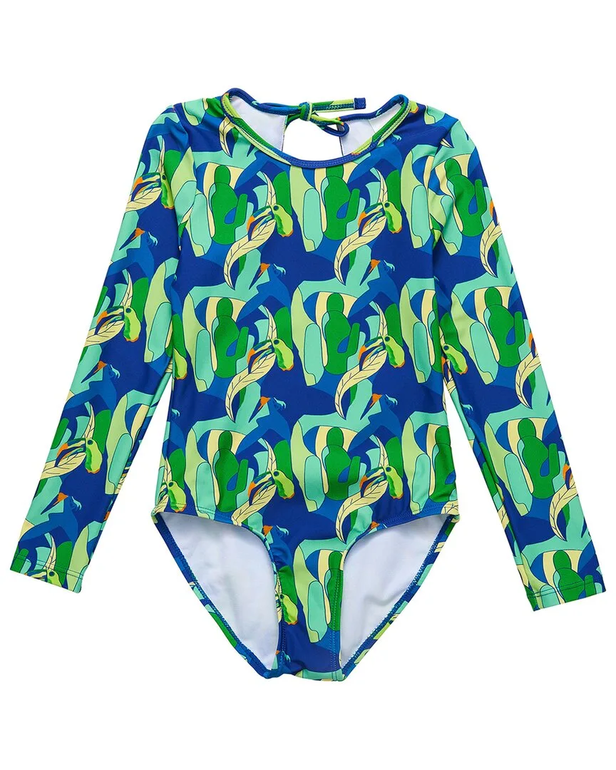 Toucan Jungle Sustainable Keyhole Surf Suit by Snapper Rock
