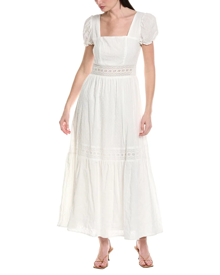 Seraphina Embroidered Midi Dress by Seraphina