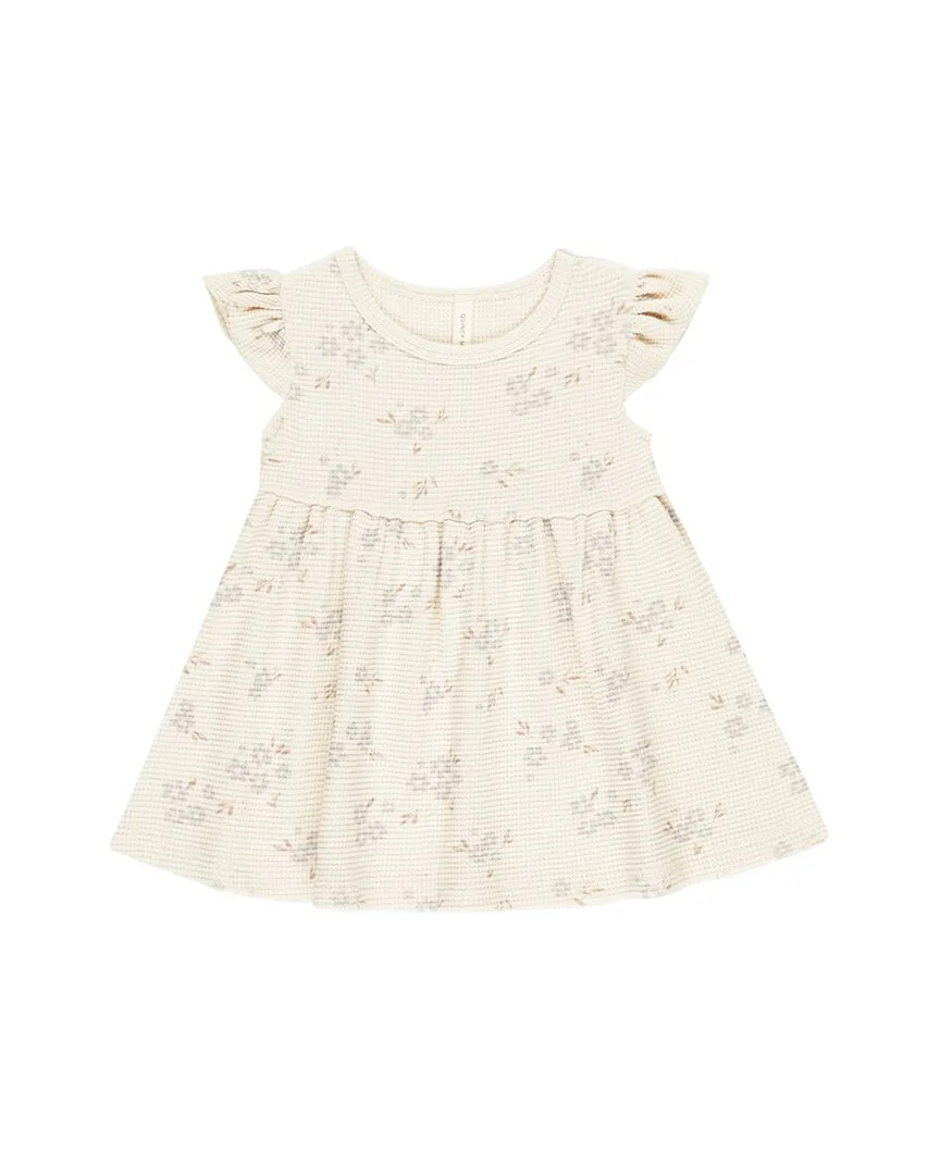 Flutter Sleeve Dress by Quincy Mae