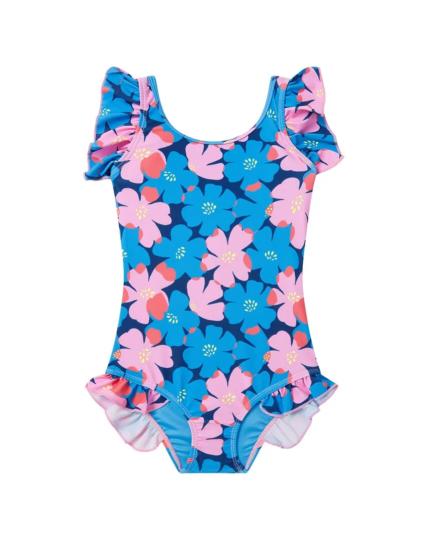 Sully Floral Ruffles Swimsuit by Boardies