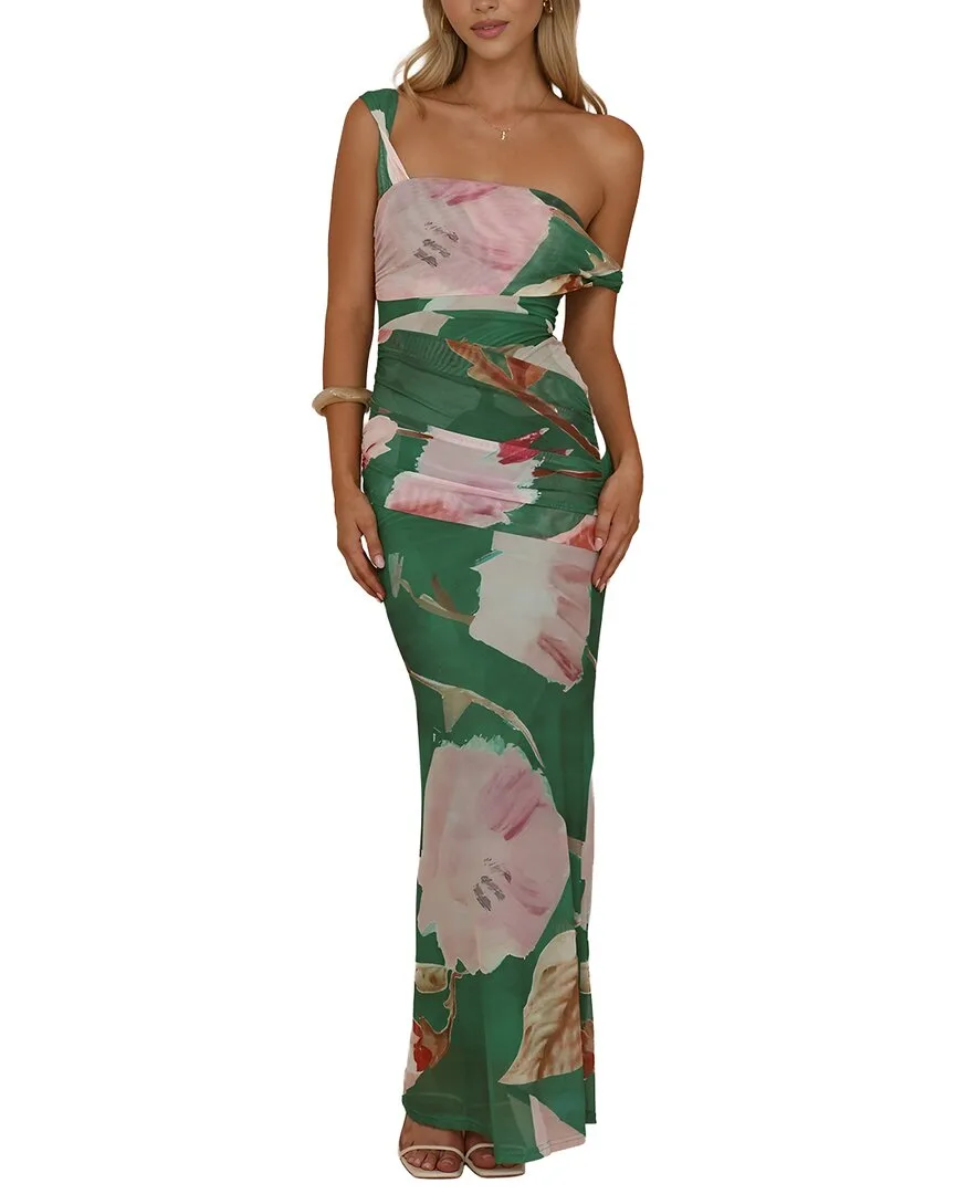 Printed Maxi Dress by Deli S