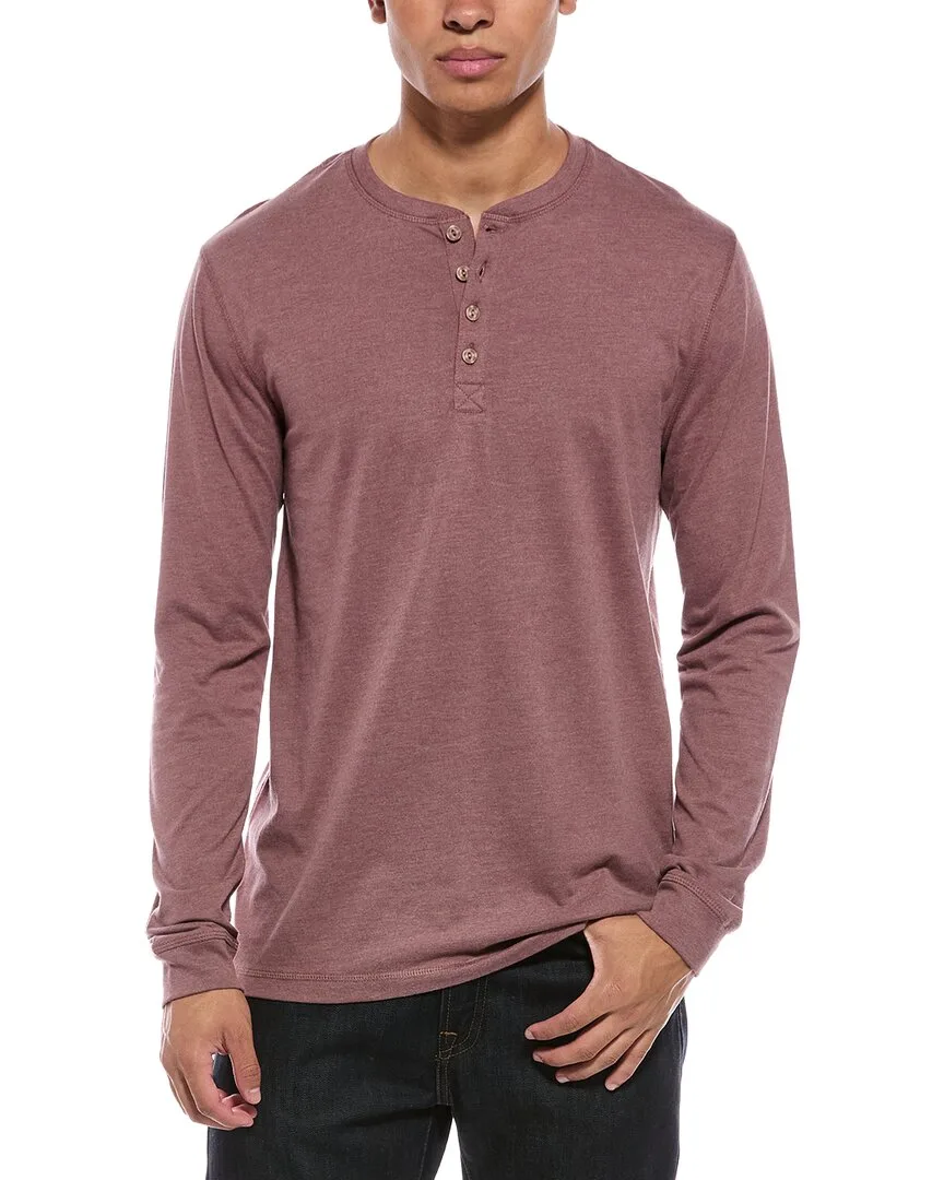 Jersey Henley by Weatherproof Vintage