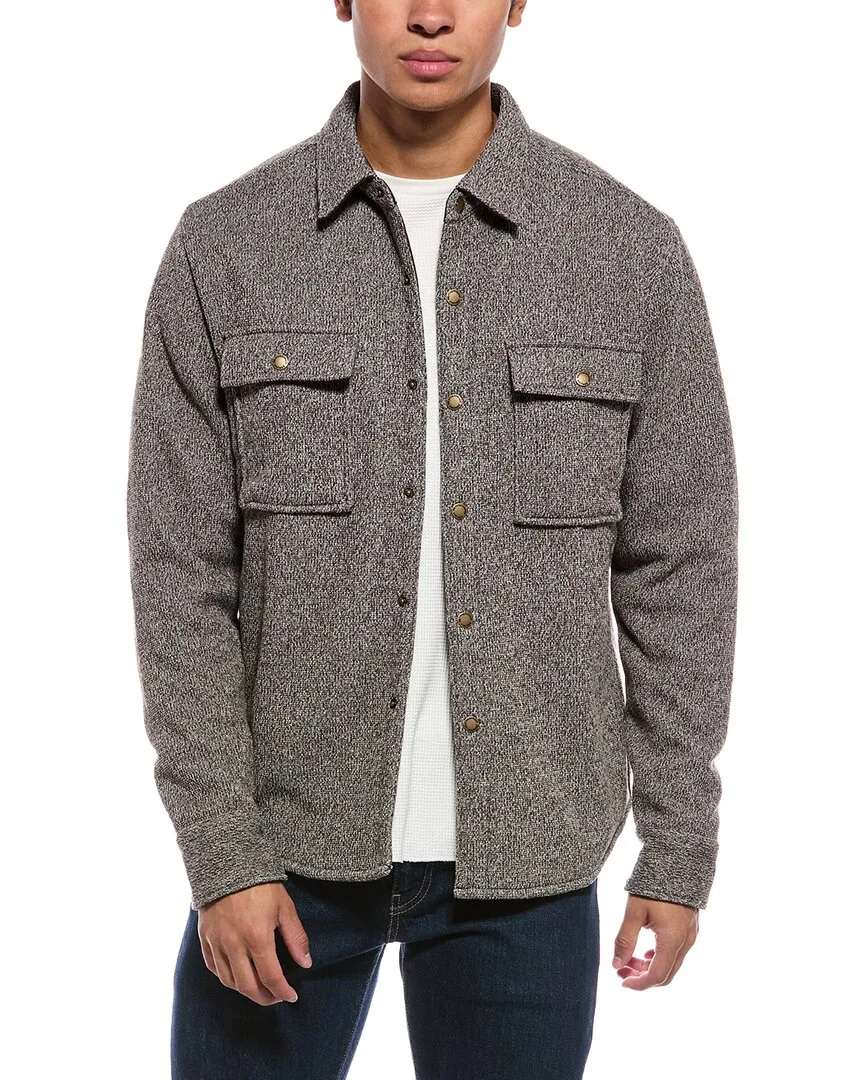Mixy Knit Shirt Jacket by Weatherproof Vintage