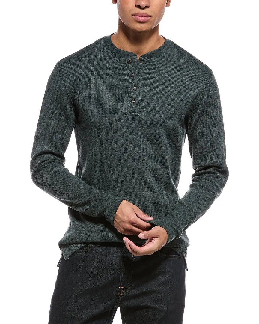 Waffle Henley by Weatherproof Vintage