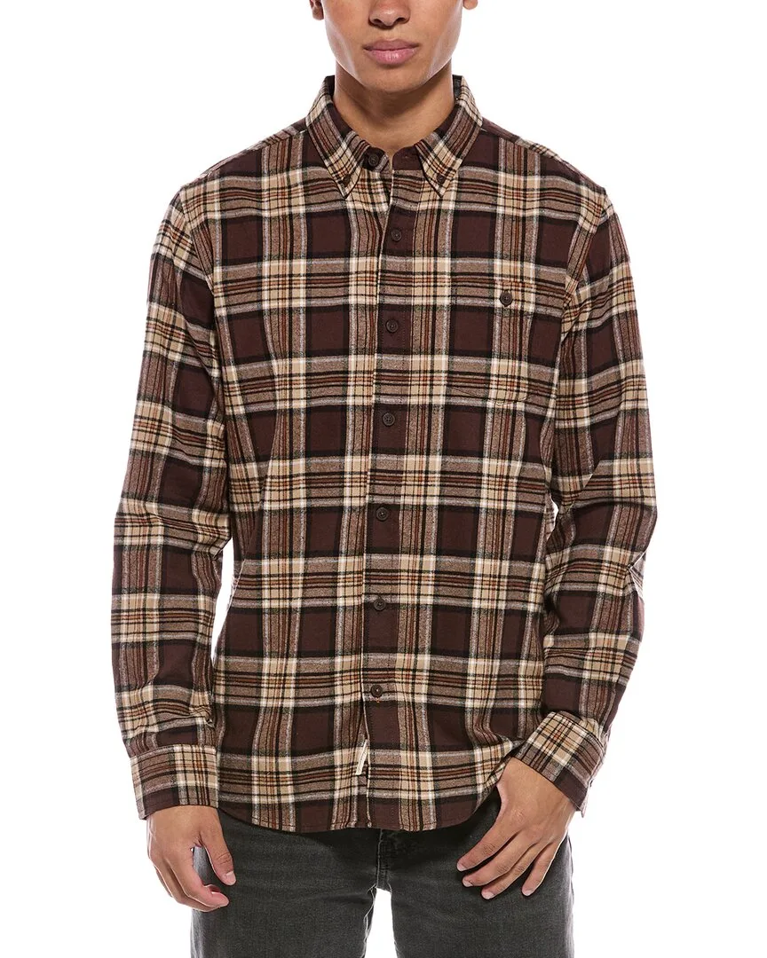 Brushed Flannel Shirt by Weatherproof Vintage