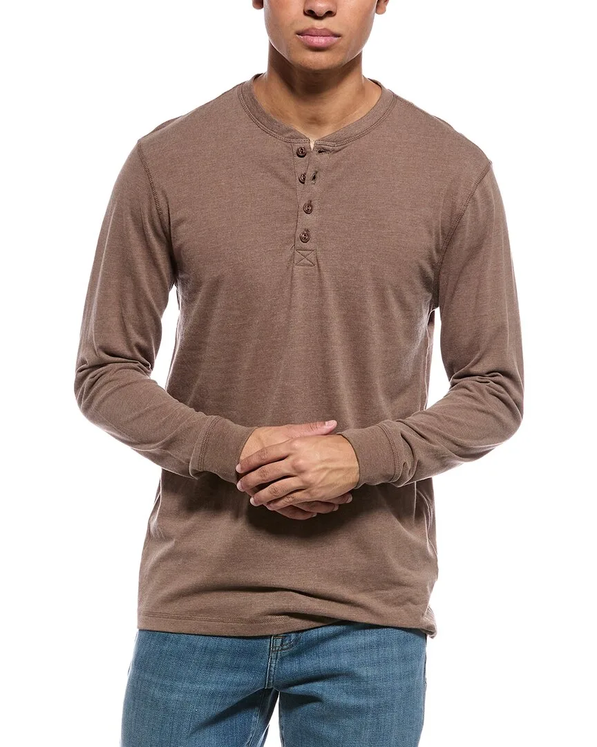 Jersey Henley by Weatherproof Vintage