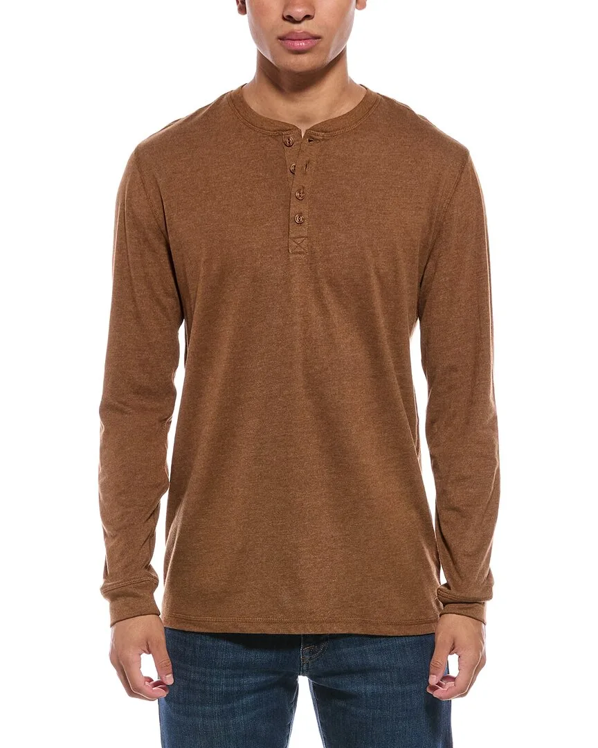 Jersey Henley by Weatherproof Vintage