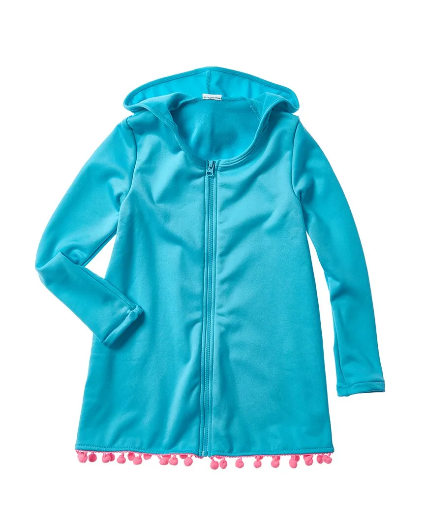 Pom Poms Cover-Up Tunic by Beach Lingo