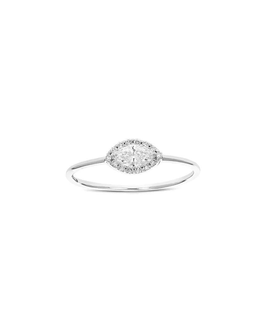 14K 0.33 ct. tw. Lab-Grown Diamond Ring by Amairah