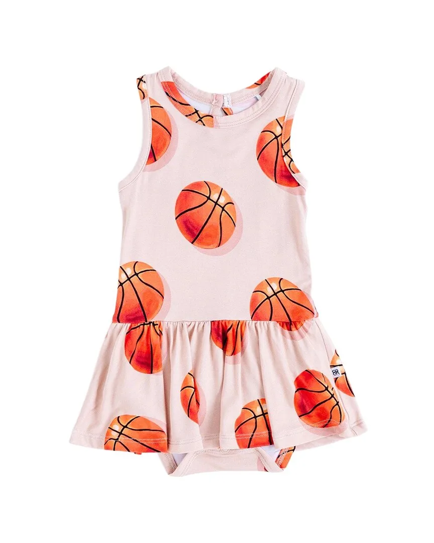 Hoop There It Is Racer Back Ruffle Dress by Bums & Roses
