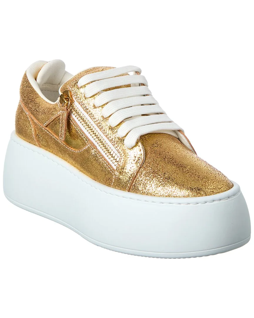 Alma Leather Platform Sneaker