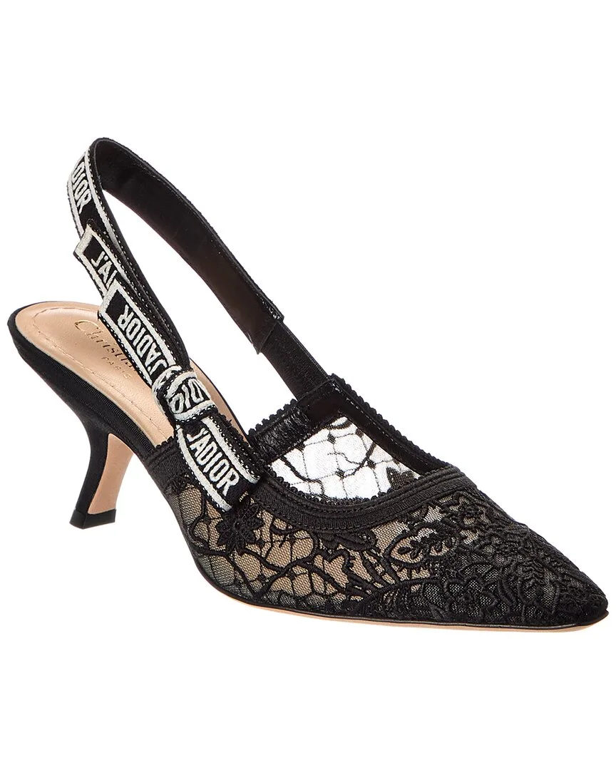 Jadior Lace Slingback Pump by Dior