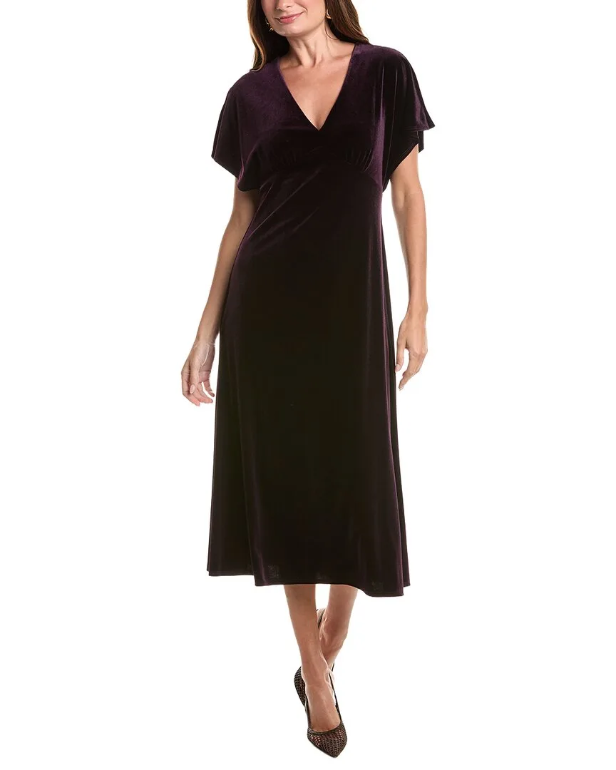 Velvet Midi Dress by Taylor