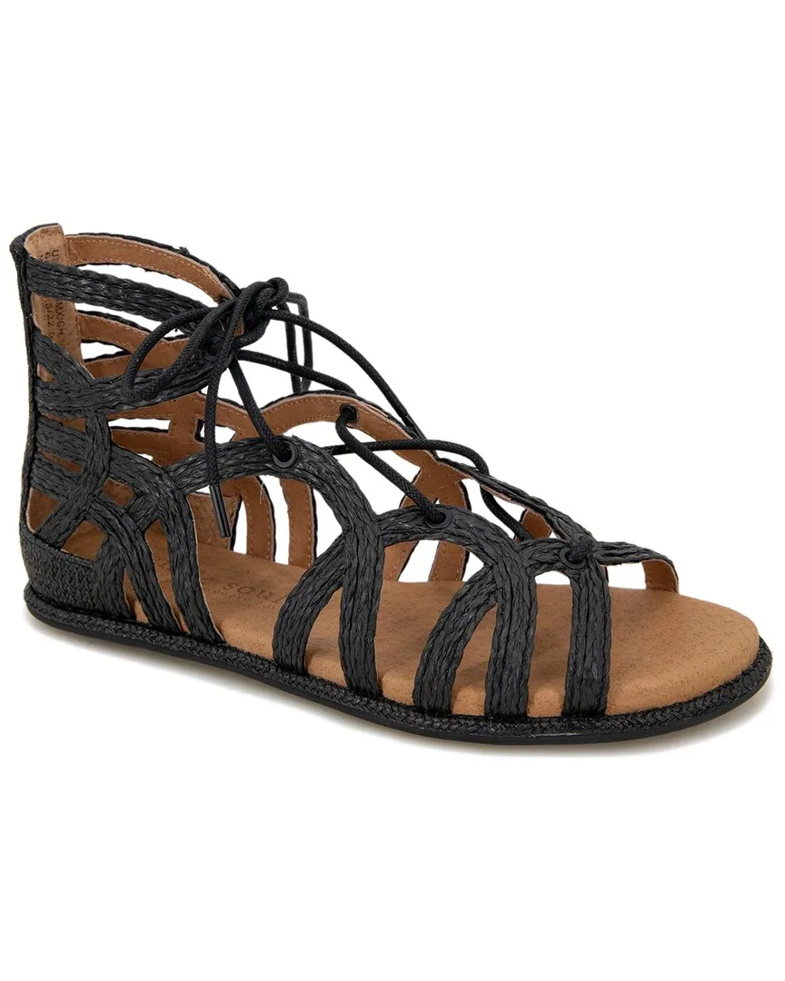Gentle Souls by Kenneth Cole Break My Heart 3 Leather Sandal by Gentle Souls