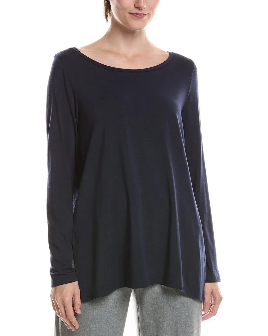 Ballet Neck Tunic by Eileen Fisher