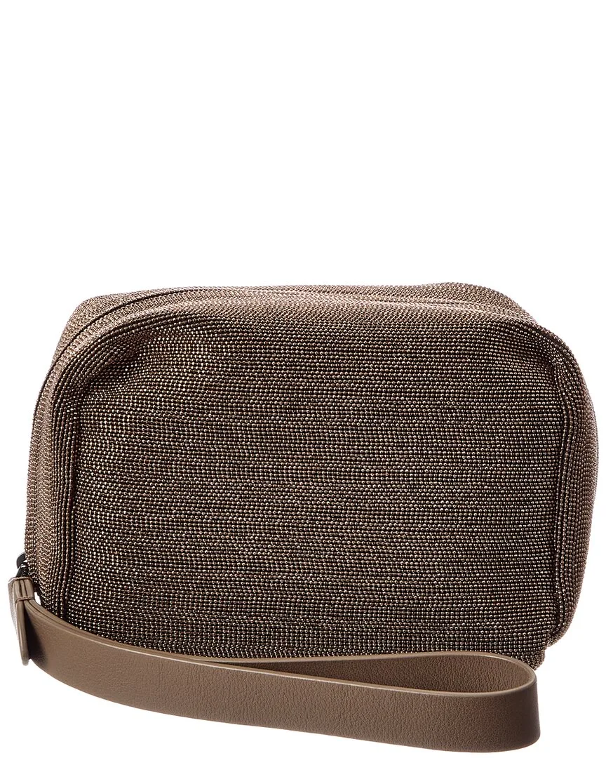 Leather Pouch by Brunello Cucinelli