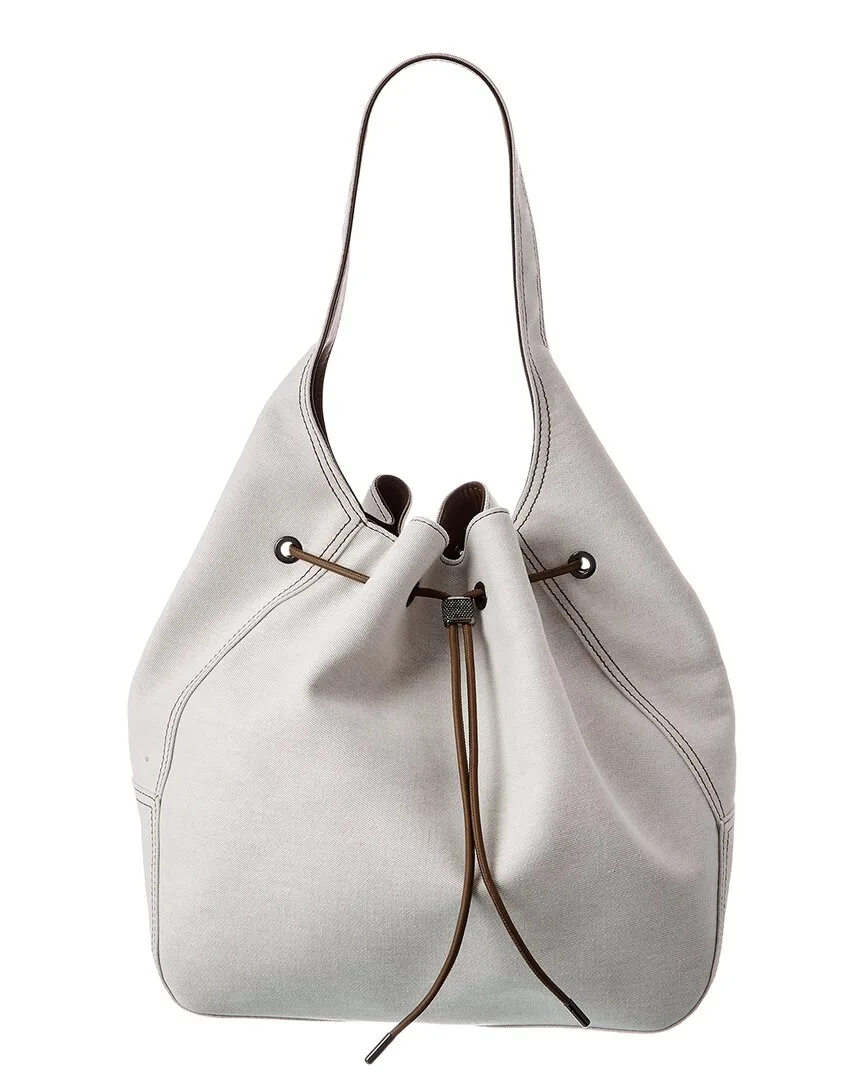 Canvas & Leather Tote