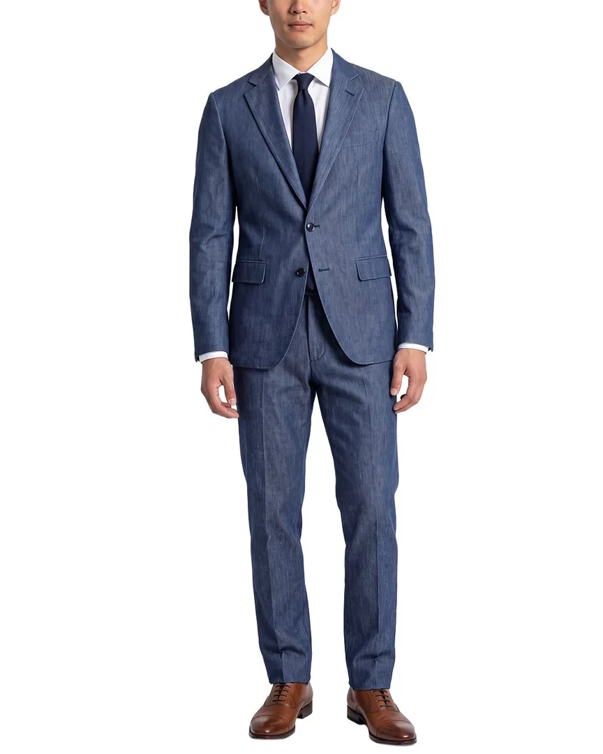 2Pc Wool-Blend Suit